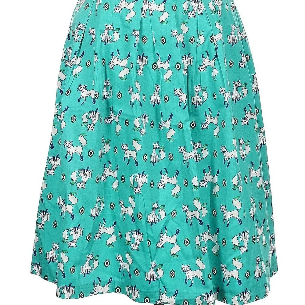 Modcloth Flirty Foxes Skirt - Picture 3 of 4